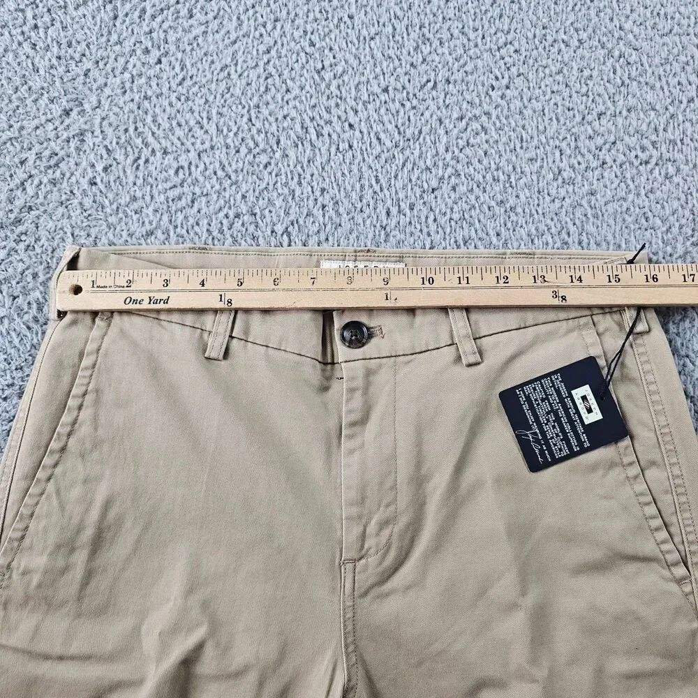 Joseph Abboud Pants 32x29 Khaki Beige Chino Comfort Stretch Preppy Casual NWT